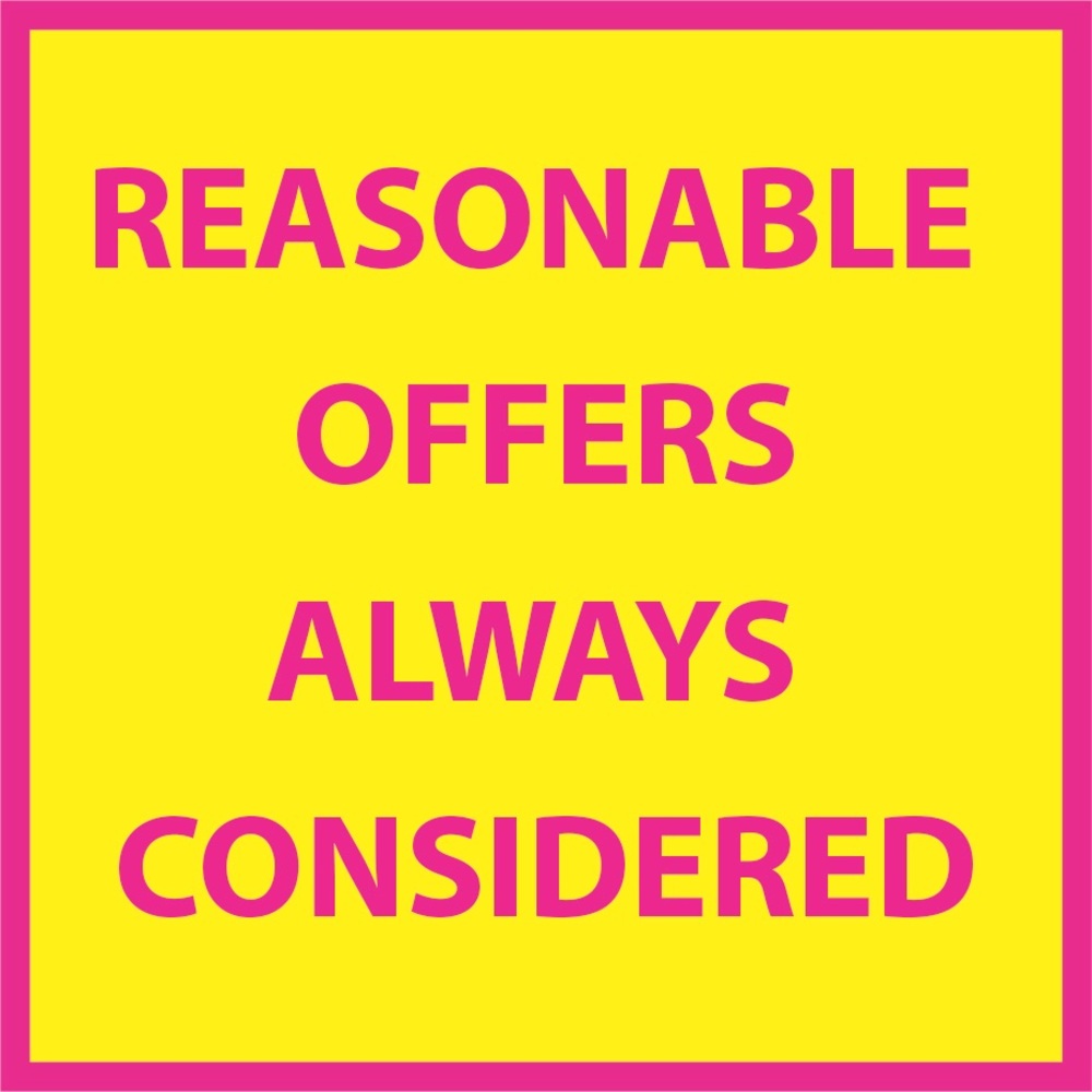 Reasonable Offers Always Considered